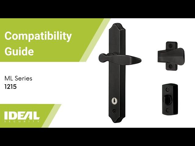 Ideal Security ML-Series (SK1215) compatibility guide