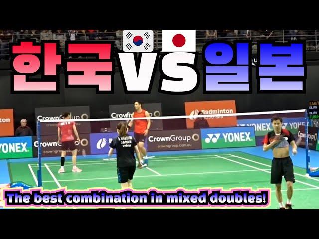 The best combination of badminton mixed doubles! Ko Seong-hyeon/Eom Hye-won vs Watanabe/Higashino