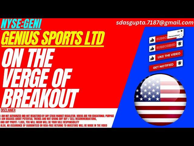 ON THE VERGE OF BREAKOUT : GENI STOCK ANALYSIS | GENIUS SPORTS LTD STOCK