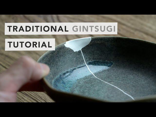 [Standard Kit] Traditional Gintsugi Tutorial (Silver repair) - Food safe method