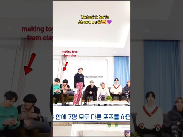 Taekook is lost in his own world  #bts #shorts #jungkook #taehyung #taekook