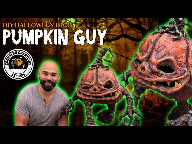 DIY Halloween Prop: Pumpkin Guy