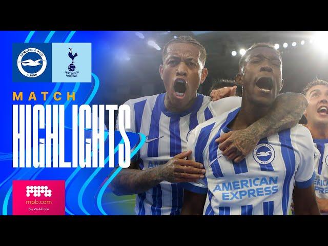 HIGHLIGHTS | Brighton v Tottenham | Premier League