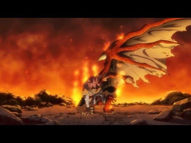 Natsu takes his Dragon form for first time - Natsu vs Animus [Full Fight] - Fairy Tail Dragon Cry