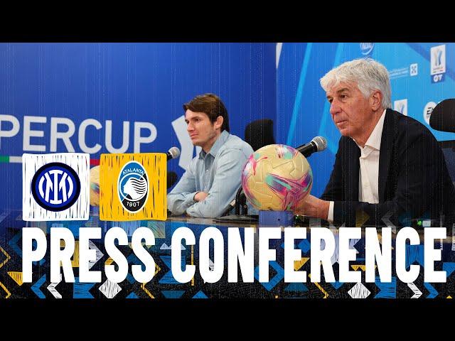 Supercoppa Italiana | SF Inter-Atalanta | La conferenza stampa di Gasperini e De Roon