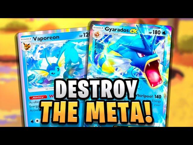 This GYARADOS EX  Deck Is SO POWERFUL In Pokemon TCG Pocket (6 GAME WIN STREAK)