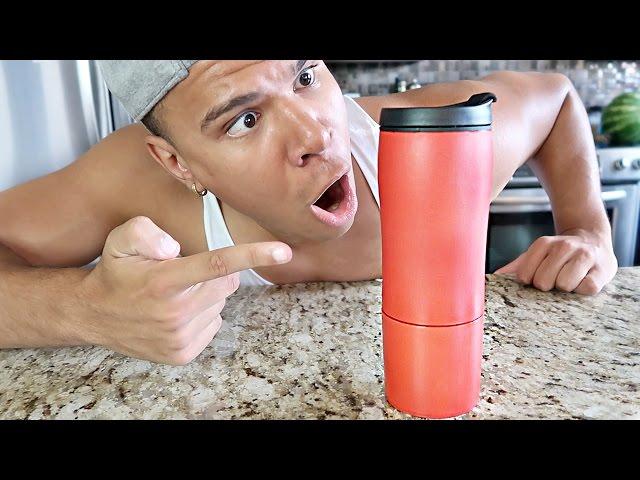 THE CUP THAT NEVER SPILLS!! (IMPOSSIBLE CHALLENGE)