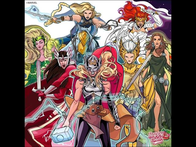 INVICIBLE WOMEN | MARVEL | ANIMASI SERU MEWARNAI | COLORING