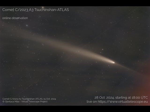 Comet C/2023 A3 Tsuchinshan-ATLAS: online observation – 28 Oct. 2024.