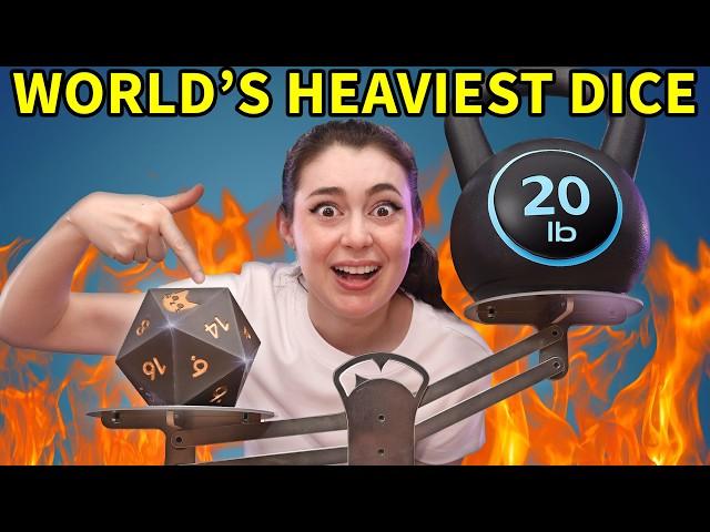 Making the World’s Heaviest Tungsten Dice