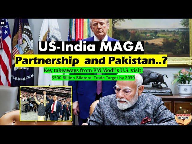 US-India MEGA Partnership  and Pakistan..?