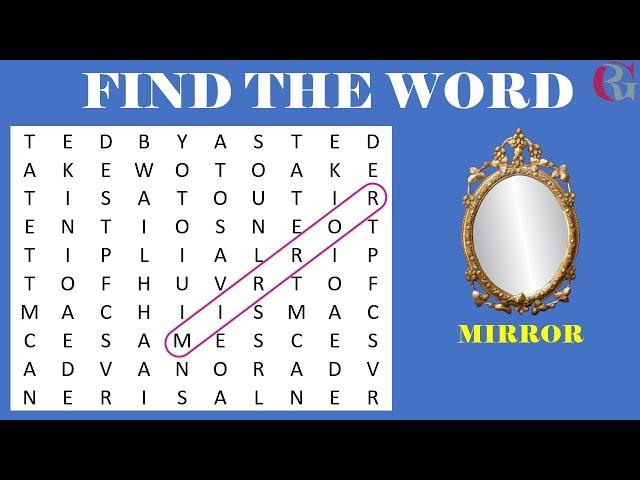 Word Search : Household Appliances | Puzzle | Find the Hidden Words | Word Game #1