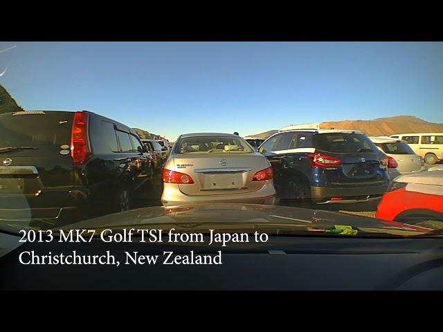 Car import from Japan to Christchurch New Zealand