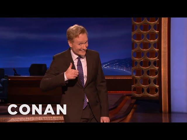 CONAN Monologue 09/15/14 | CONAN on TBS