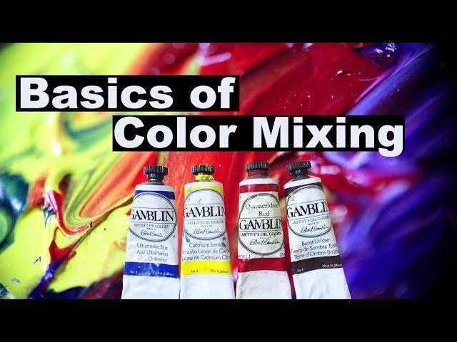 Basics of Color Mixing | Oil Painting For Beginners