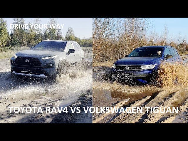 TOYOTA RAV4 VS VOLKSWAGEN TIGUAN OFF ROAD / WHAT IS YOUR CHOICE?