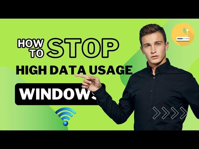 Windows Eating Up Your Mobile Data?  Here's How to Fix It Quickly! ⏩