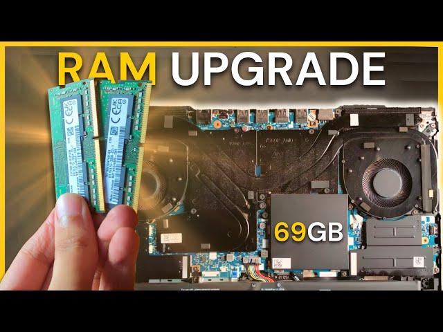 Upgrade Your Laptop RAM in Just 3:34 Minutes