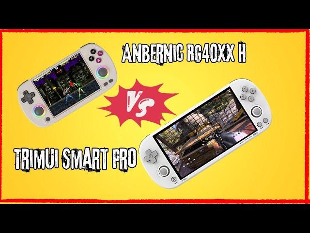 Trimui Smart Pro vs Anbernic Rg40xxH:  Which is the perfect budget PS Vita?