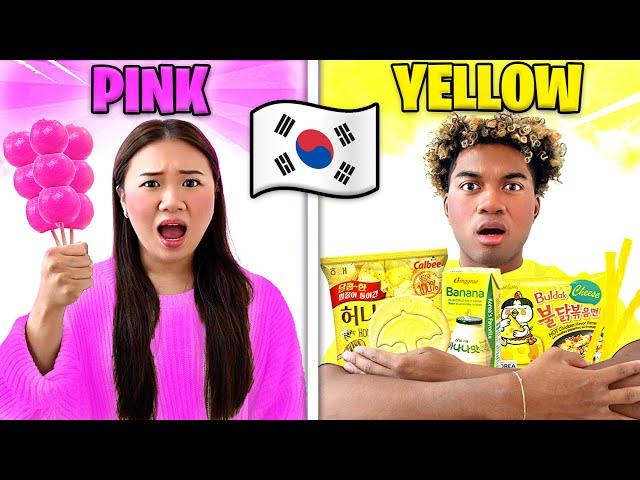 Only Eating KOREAN CONVENIENCE STORE FOOD For 24 Hours!!