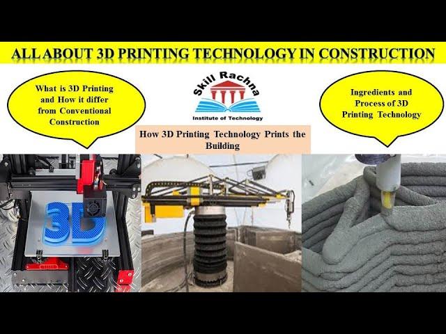 3D Printer //3D Printer in Construction Industry // 3D Printing