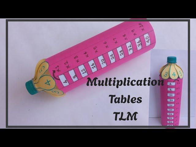 Multiplication Tables Math Working model|multiplication tables tlm |math tlm|