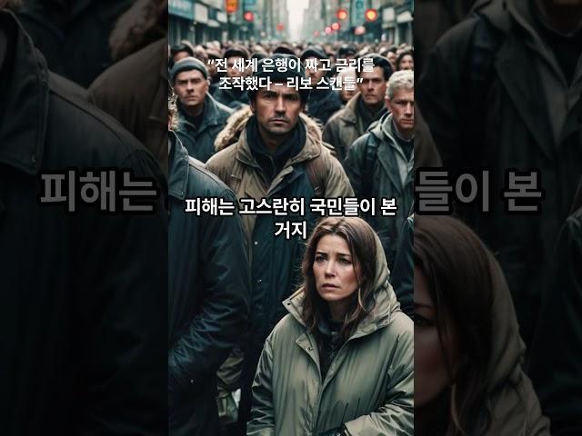 대형 은행들이 짜고 금리를 조작했다고? #미국주식 #리보