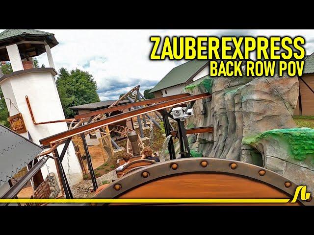 Fridolin's "Crazy Magic Express" verrückter Zauberexpress - Back Row POV Fantasiana, Austria