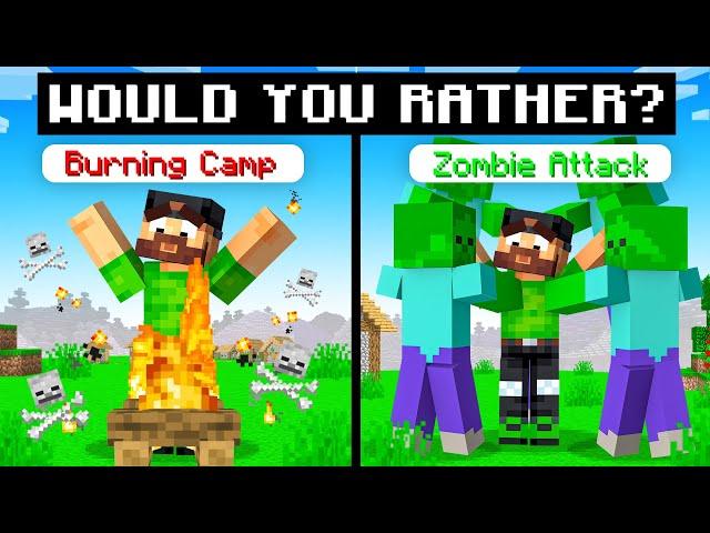 Toxic WOULD YOU RATHER Tournament in Minecraft