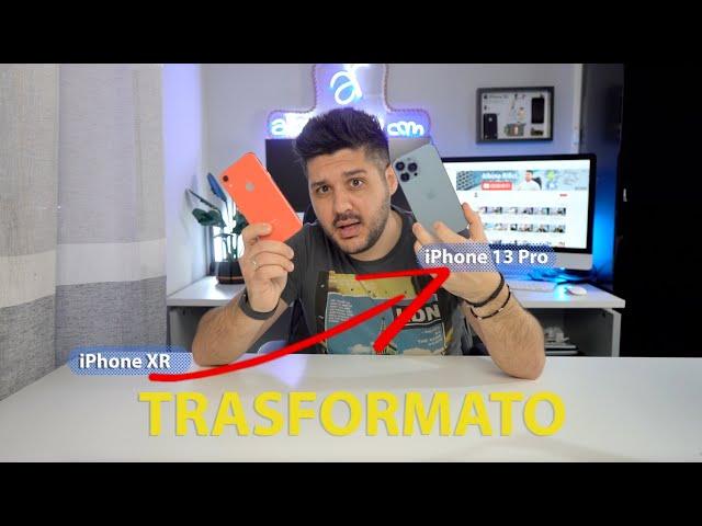 I transform an iPhone XR into an iPhone 13 Pro #iphonexr # iphone13pro #albinorifici