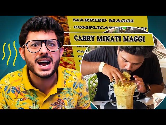 INDIAN FOOD MAGIC | CARRYMINATI