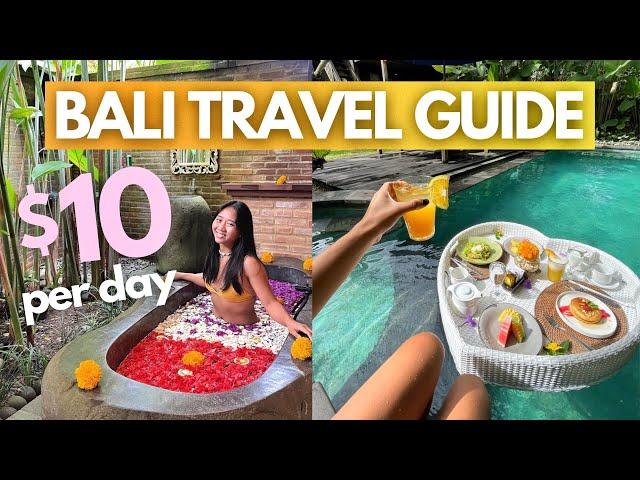 Bali 2024 Travel Guide: Best Places to Visit & Things to Do • Ubud, Canggu, Seminyak • Budget Vlog