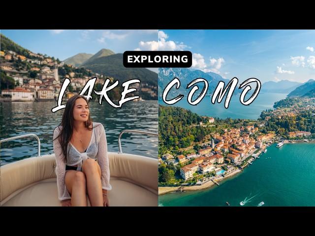 Exploring Lake Como: The Jewel of Italy // Lake Como Travel Vlog