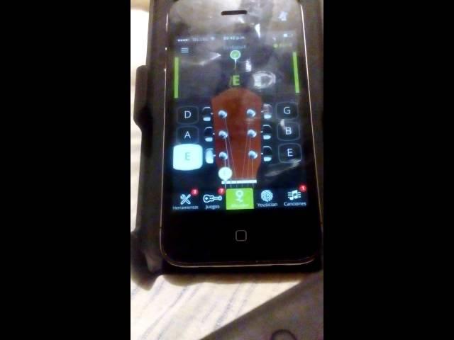 Afinador de guitarra  para iphone Gratis