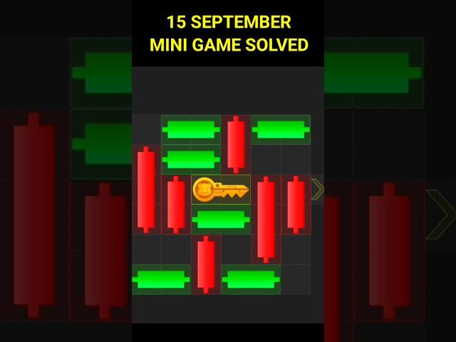 15 September Mini Game | Hamster Kombat Mini Game 15 september #shorts #hamsterkombat #short