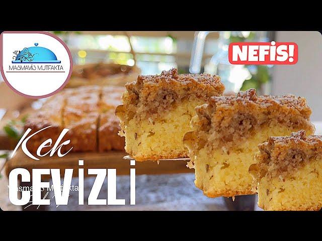 This Cake is Amazing German Recipe: Two-Layer Walnut Cube Cake | A Must-Try!