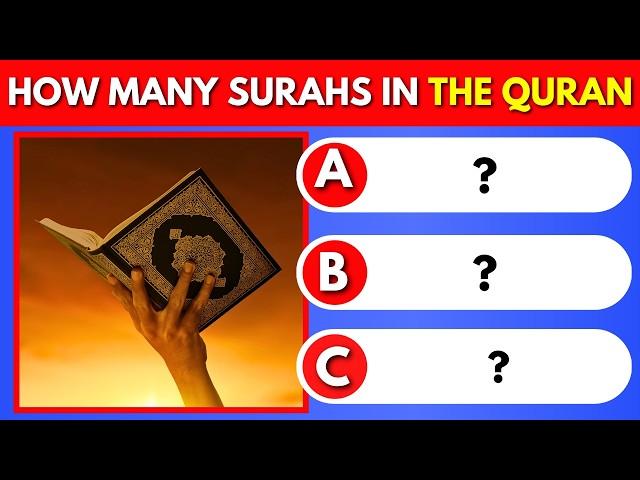 ISLAMIC GENERAL KNOWLEDGE QUIZ | 100 Questions | Islam Quiz