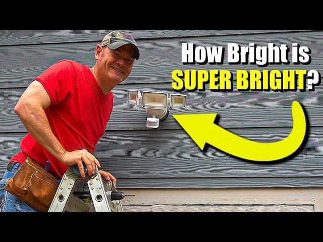 Super Bright Remote Controlled Security Lights | 5500 Lumens!!!