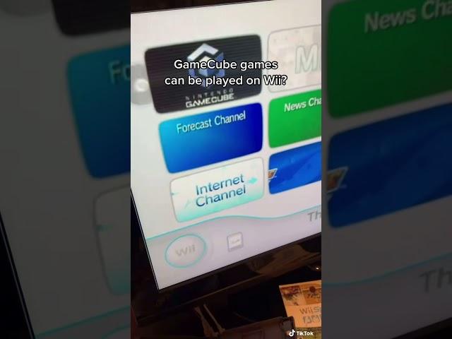 GameCube Games on Nintendo Wii?