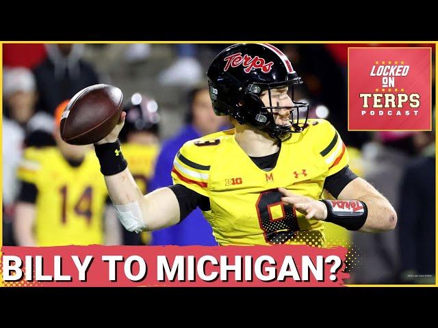 Maryland's Billy Edwards is expected to Transfer to Michigan Football | Maryland Terps Podcast