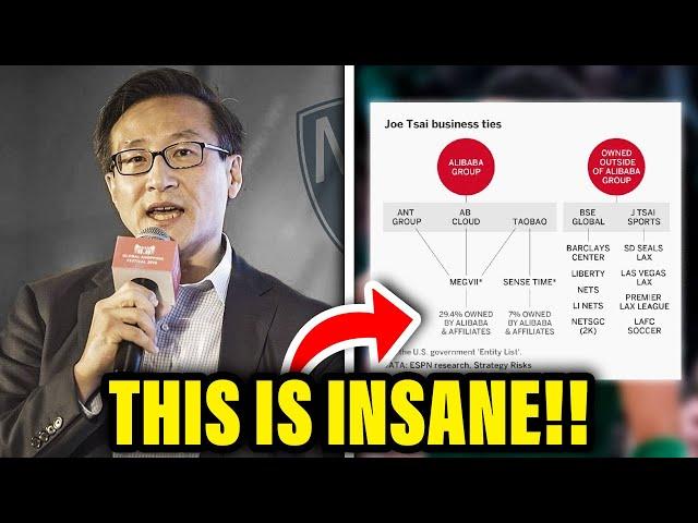 Brooklyn Nets' owner Joe Tsai is the FACE of UNEASY China Relationship with NBA!
