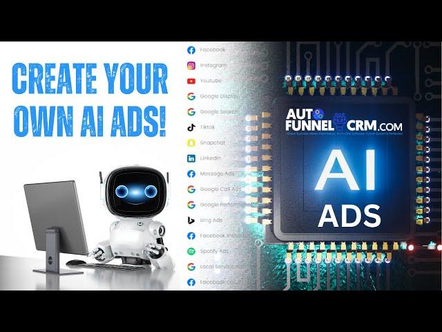 𝗔𝗜 𝗔𝗱𝘀 𝗦𝗼𝗳𝘁𝘄𝗮𝗿𝗲 - Autofunnel CRM ADS