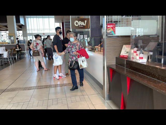 WALKING SHOPPING MALLS of VANCOUVER BC, Canada  4K