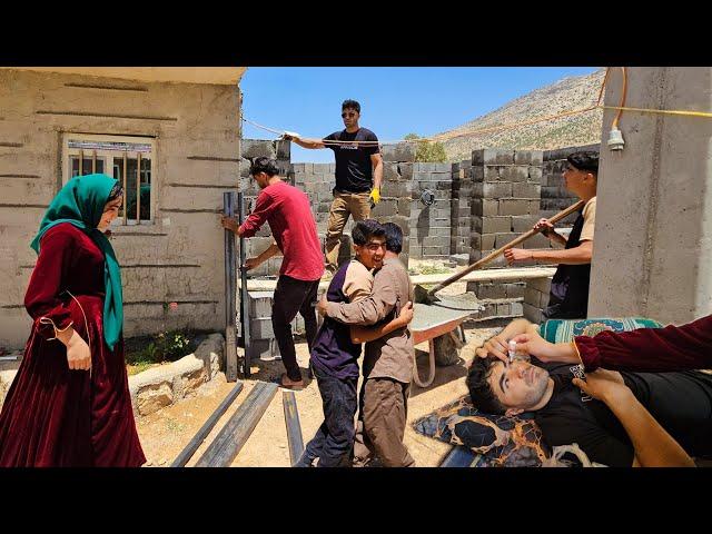 ‍️"Milad's Eye Pain, Ajab's Visit, and Hassan's Home Completion"