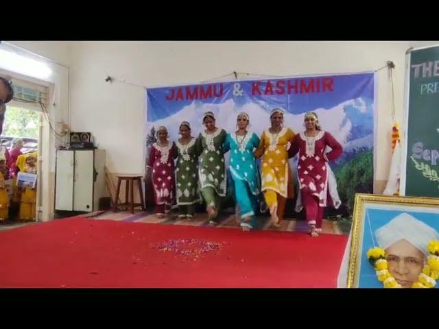 Dance performance by Primary teachers on 5th September 2024.