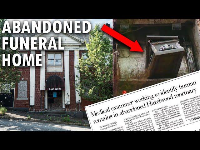 ABANDONED PITTSBURGH FUNERAL HOME WHERE BODIES WERE LEFT BEHIND