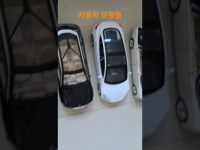 자동차 모형들
