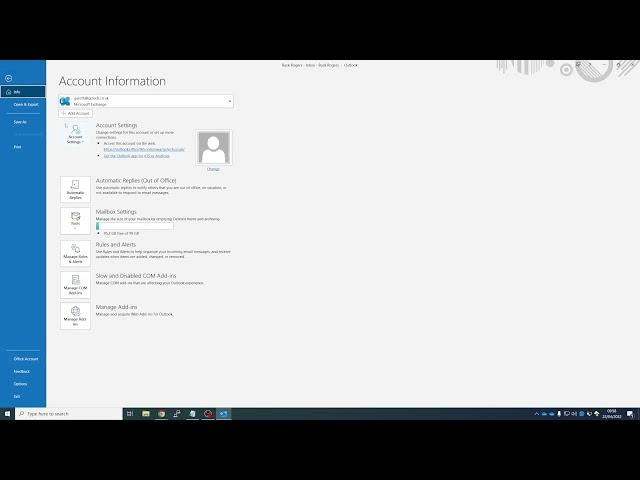 How to open a shared mailbox