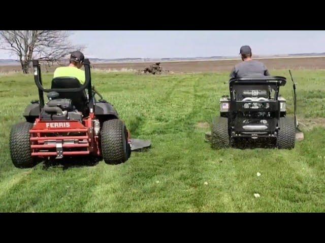 #49 Ferris Mower VS Dixie Chopper Mower Showdown