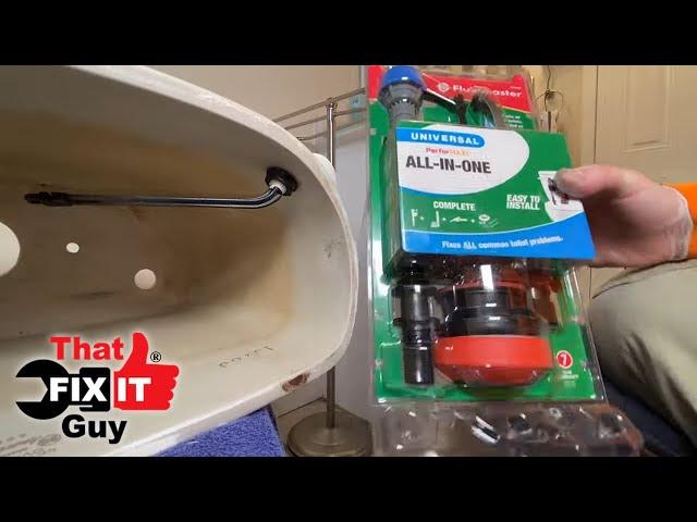 Don't Replace Your Toilet!  Replace The Toilet Tank Parts!